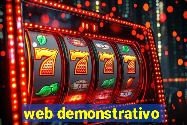 web demonstrativo